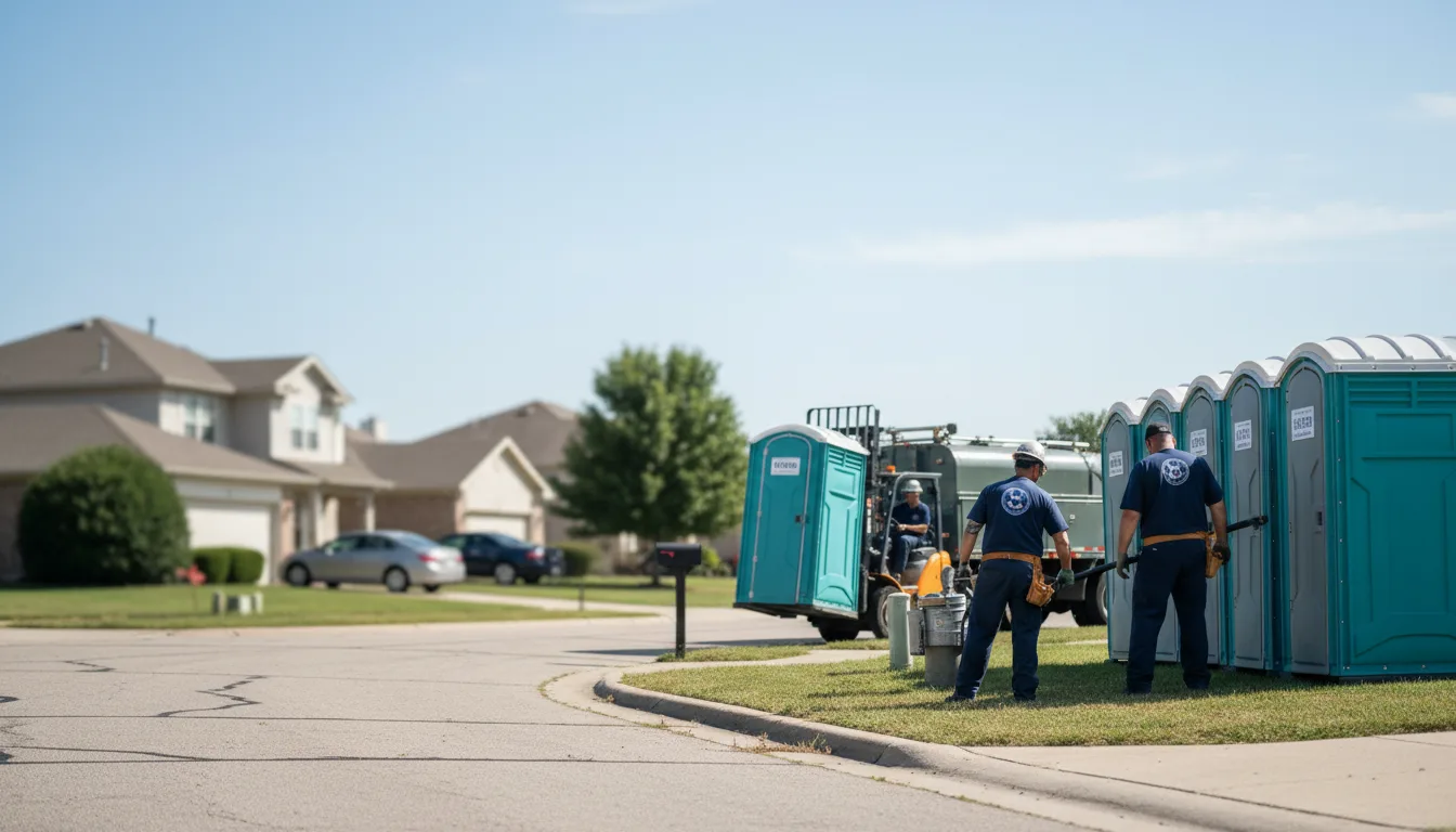Porta Potty Rental in Calera, OK near me